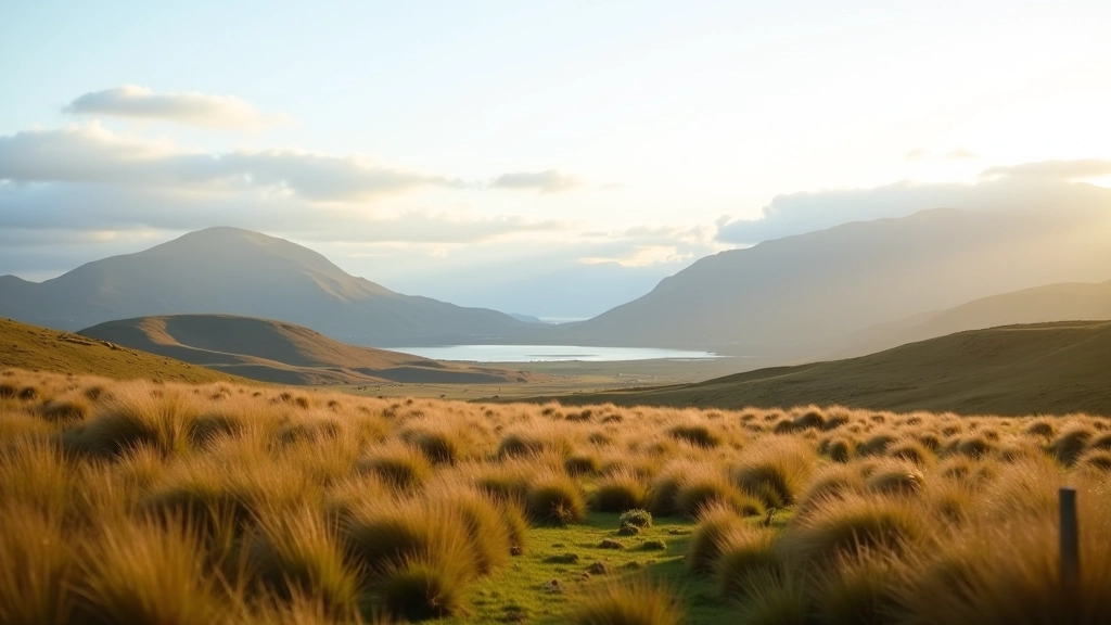 Connemara mountains and moorland
